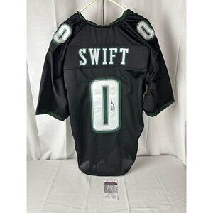 D'Andre Swift signed autographed Philadelphia Eagles Custom XL Jersey JSA